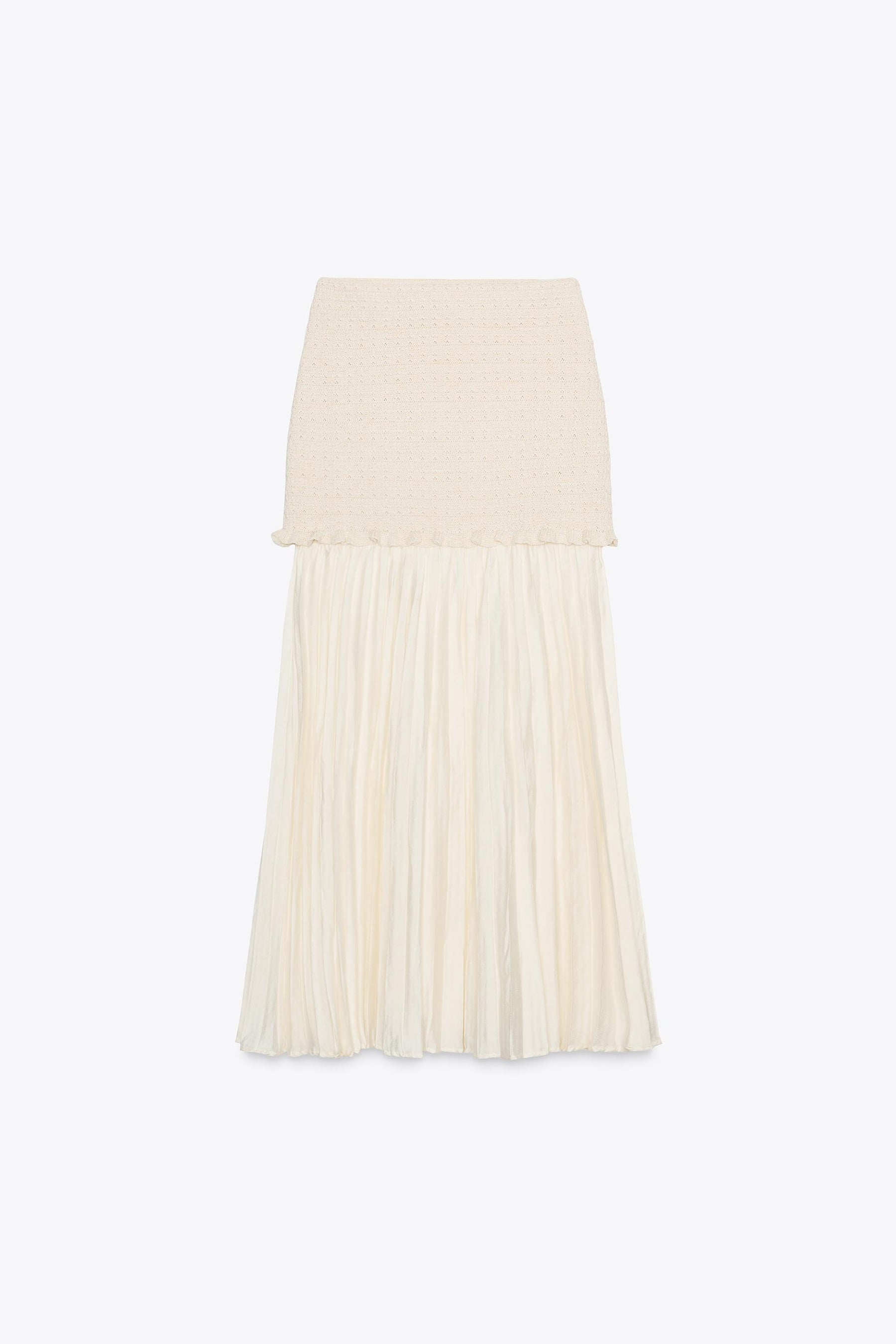 COMBINED KNIT SKIRT - Image 5