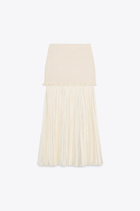 COMBINED KNIT SKIRT - Image 5