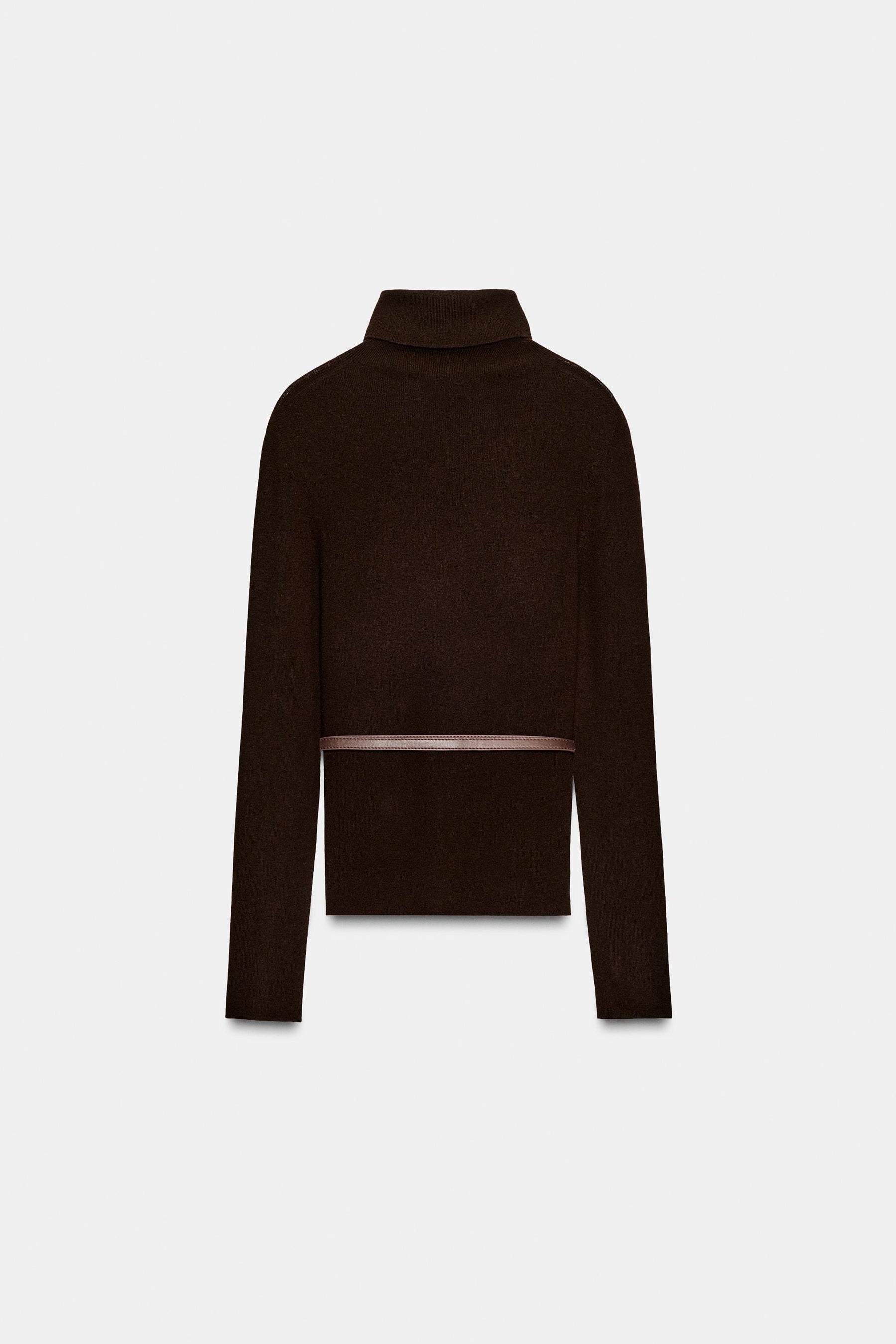 High Neck Wool Jumper