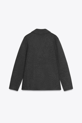 BROOCH KNIT BLAZER - Image 5