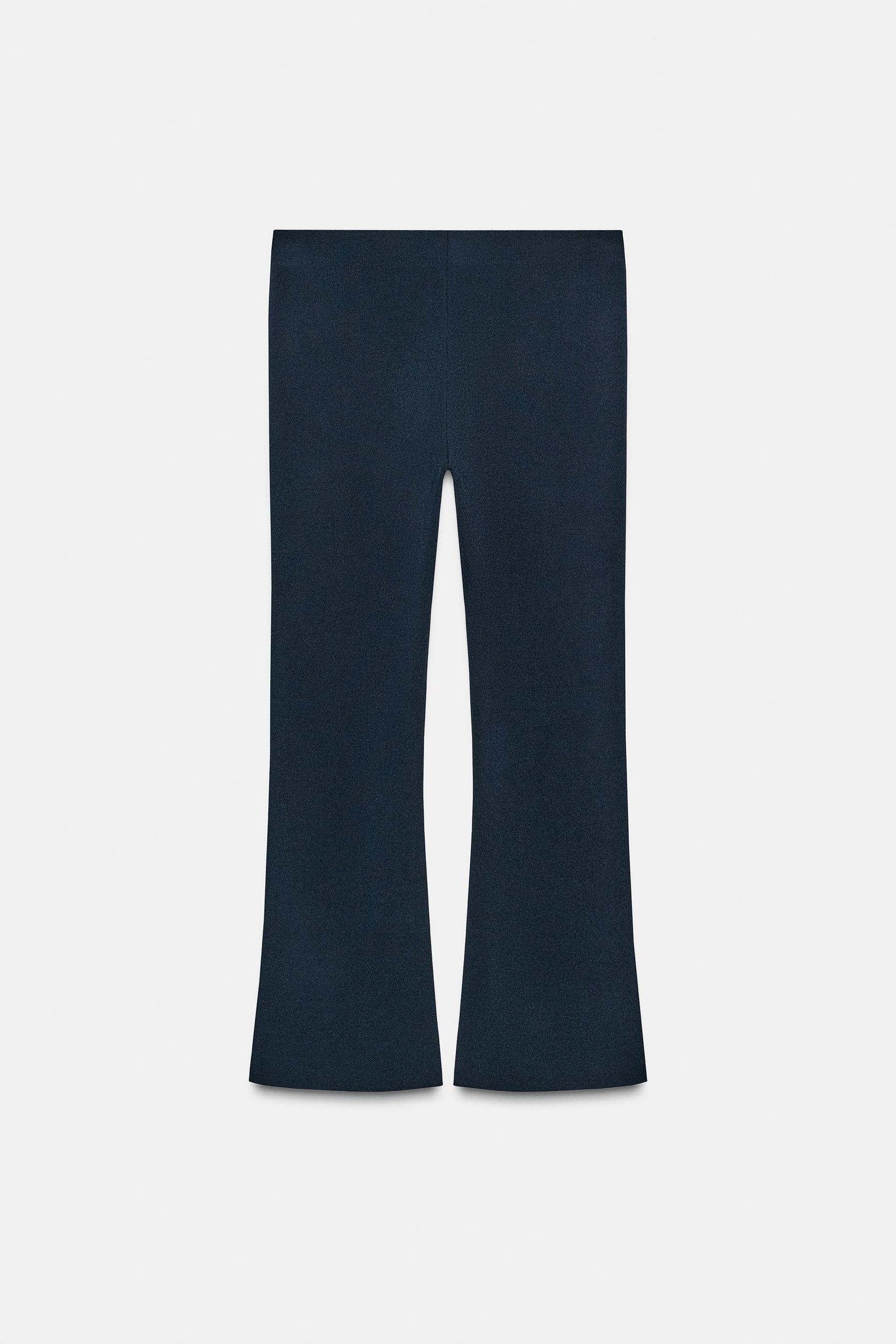 STRAIGHT FIT KNIT TROUSERS - Image 7
