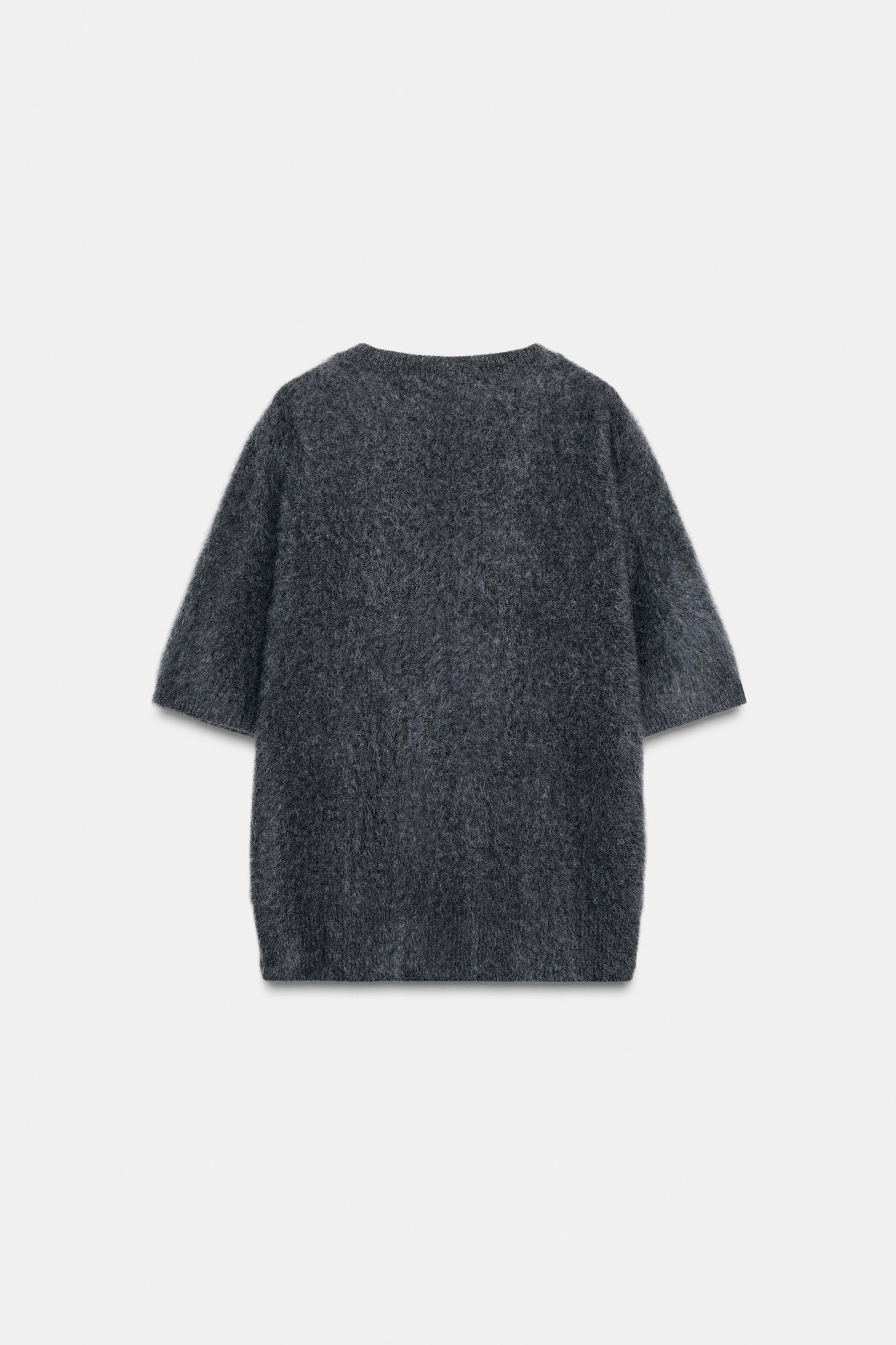 OVERSIZED WOOL SHORT JUMPER