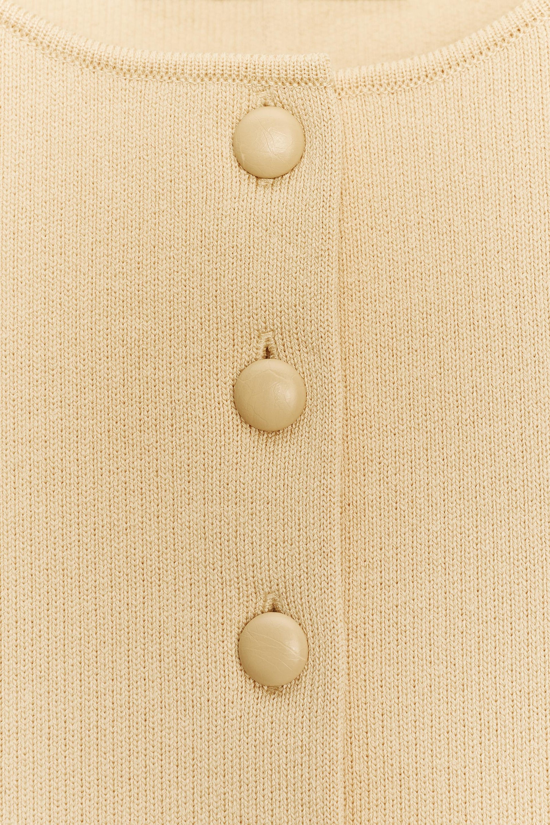 BUTTONED KNIT WAISTCOAT - Image 7