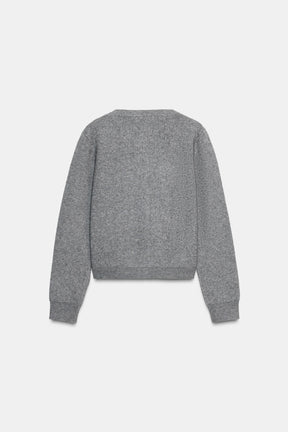 Beaded Knit Cardigan