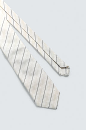 100% SILK STRIPED TIE - Image 5