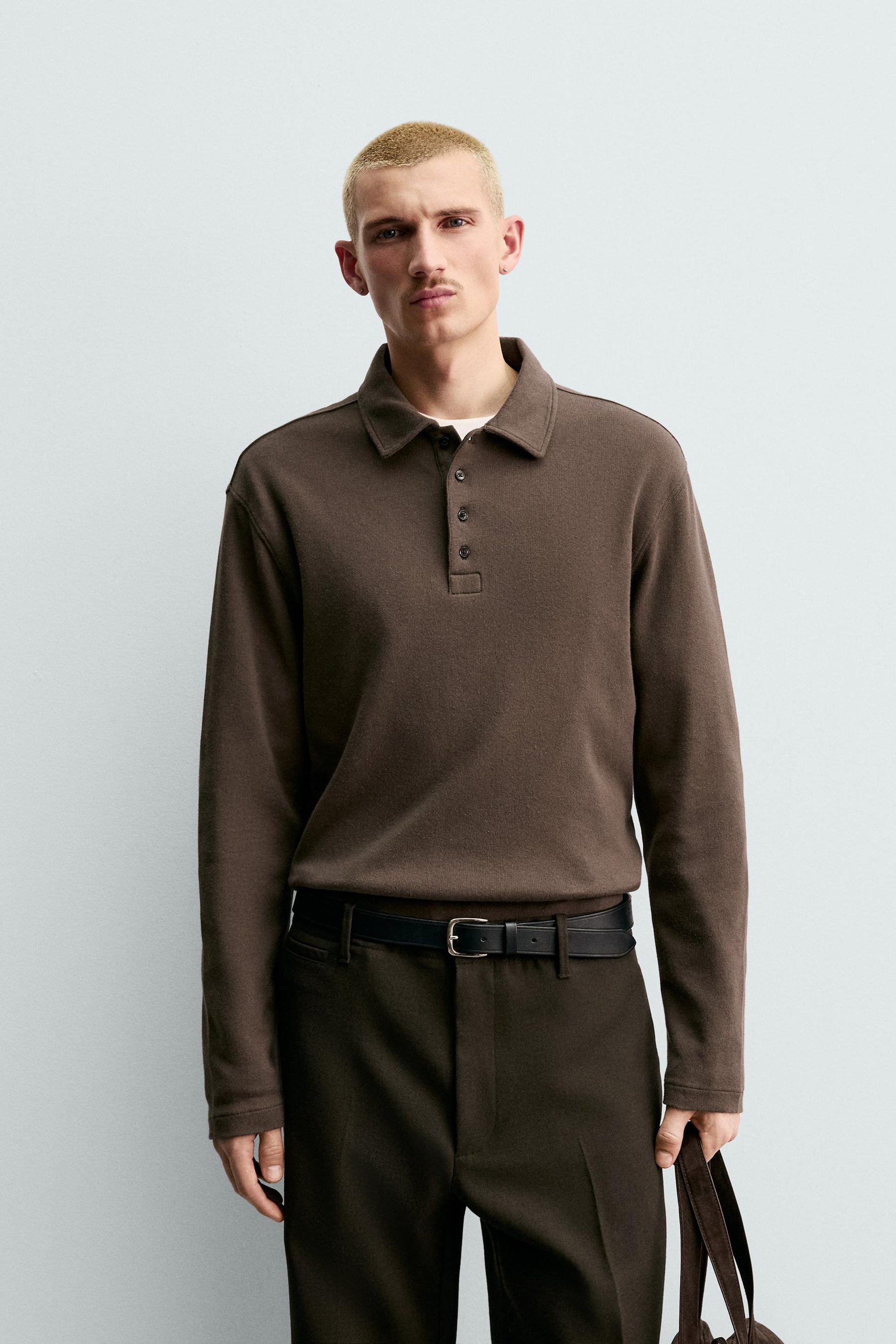 Brushed Texture Polo