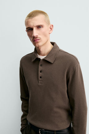 Brushed Texture Polo