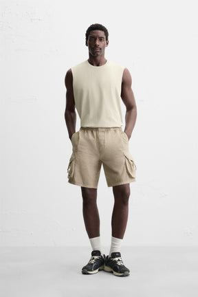 COTTON TANK T-SHIRT - Image 1