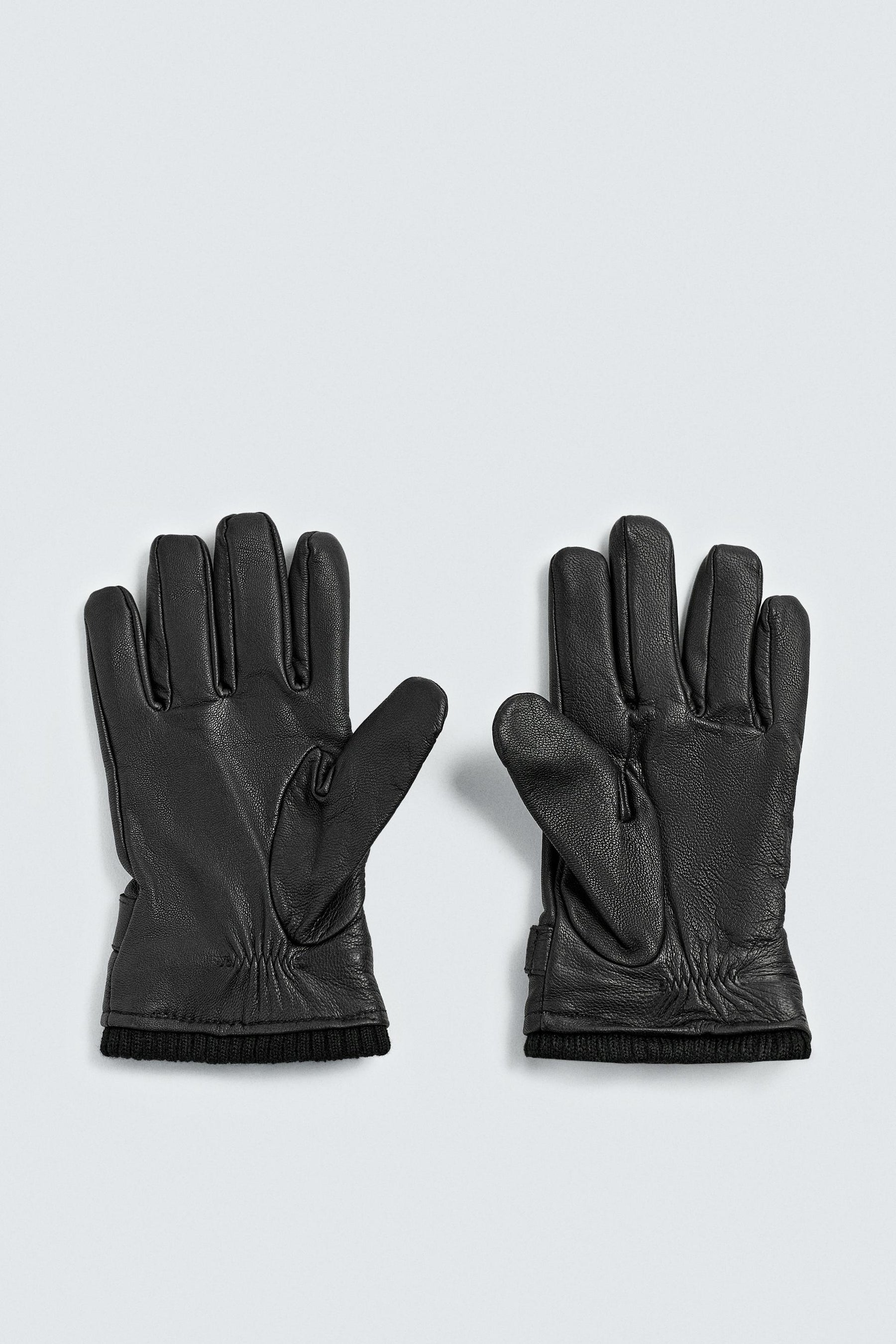 ADJUSTABLE LEATHER GLOVES - Image 2