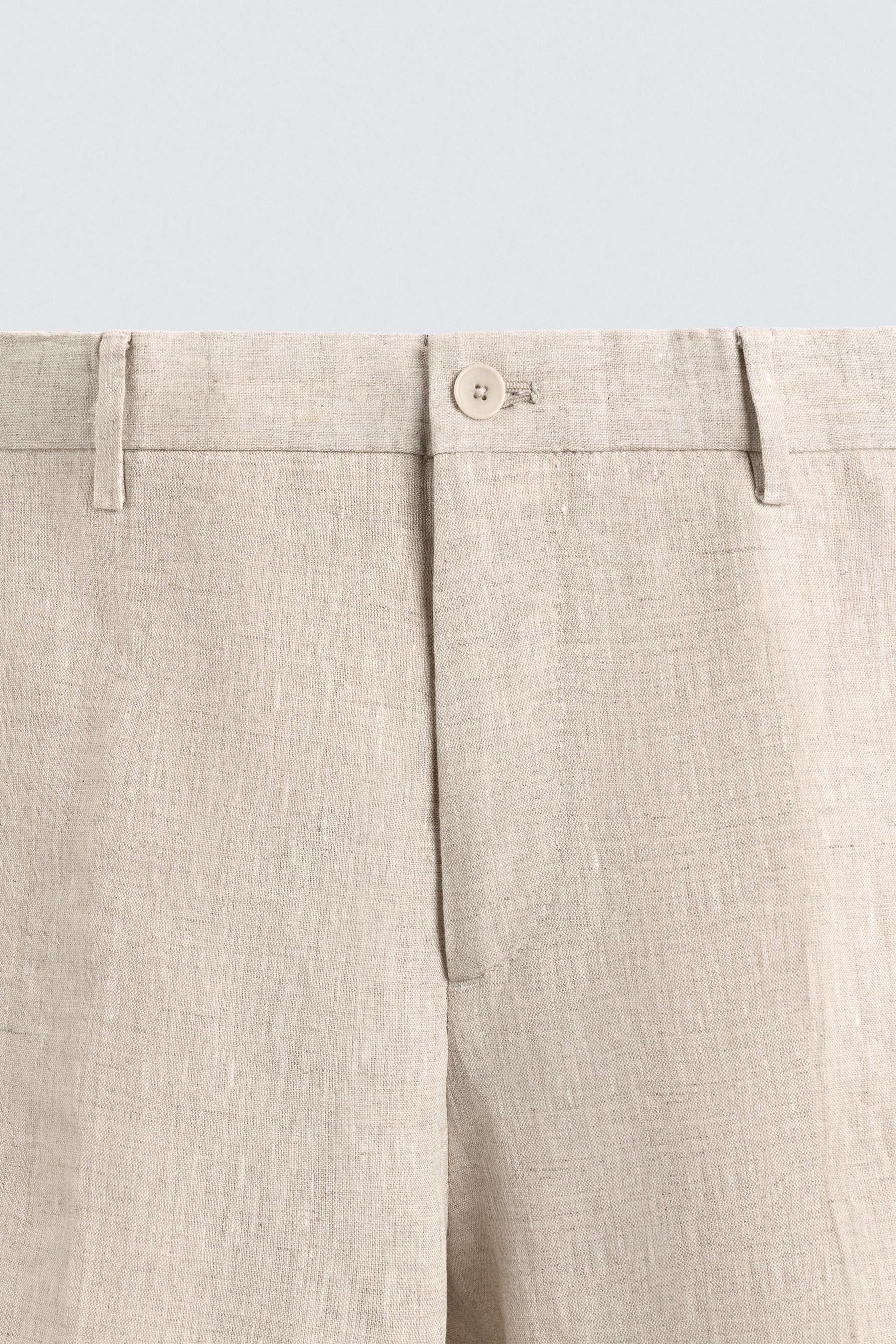 100% Linen Trousers