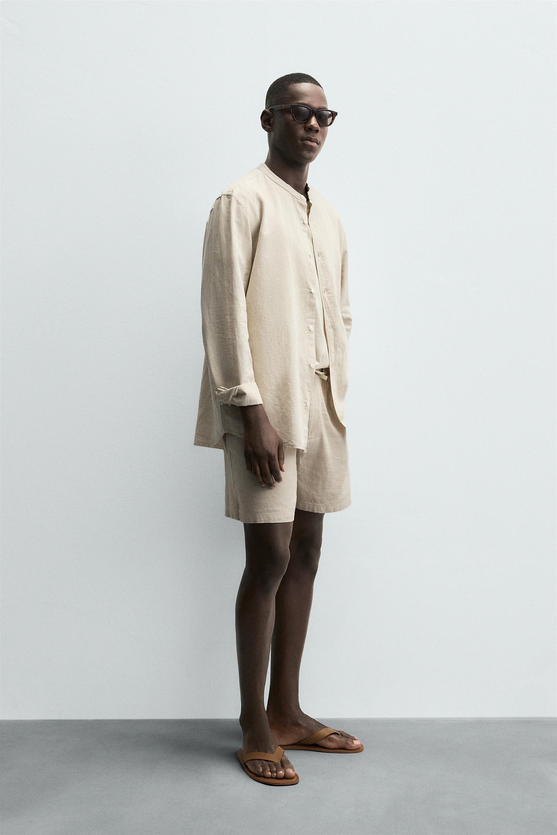 BERMUDA SHORTS LINEN BLEND - Image 4