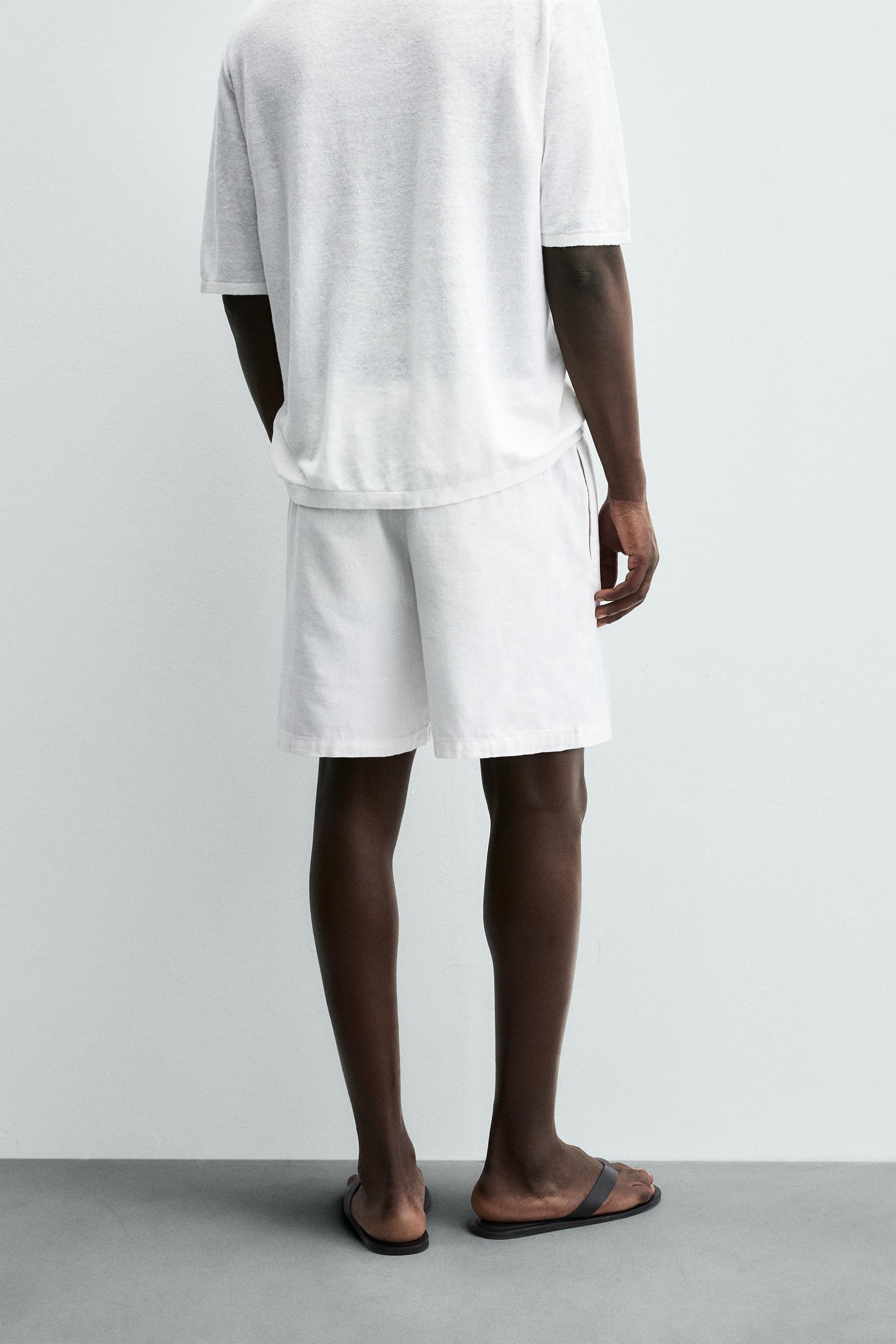 BERMUDA SHORTS LINEN BLEND - Image 3