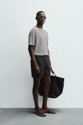 BERMUDA SHORTS LINEN BLEND - Image 4