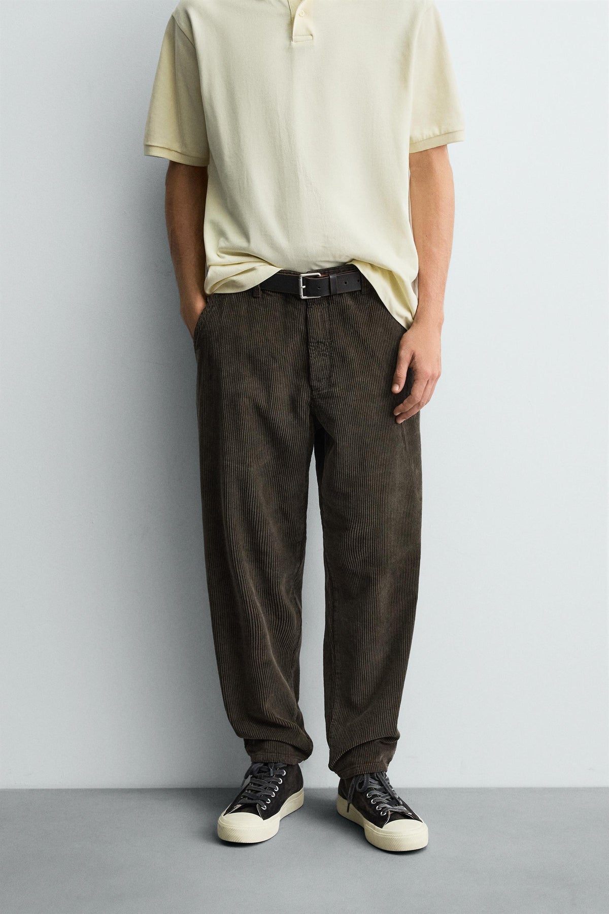 CARROT FIT CORDUROY TROUSERS - Image 2