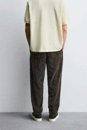 CARROT FIT CORDUROY TROUSERS - Image 3