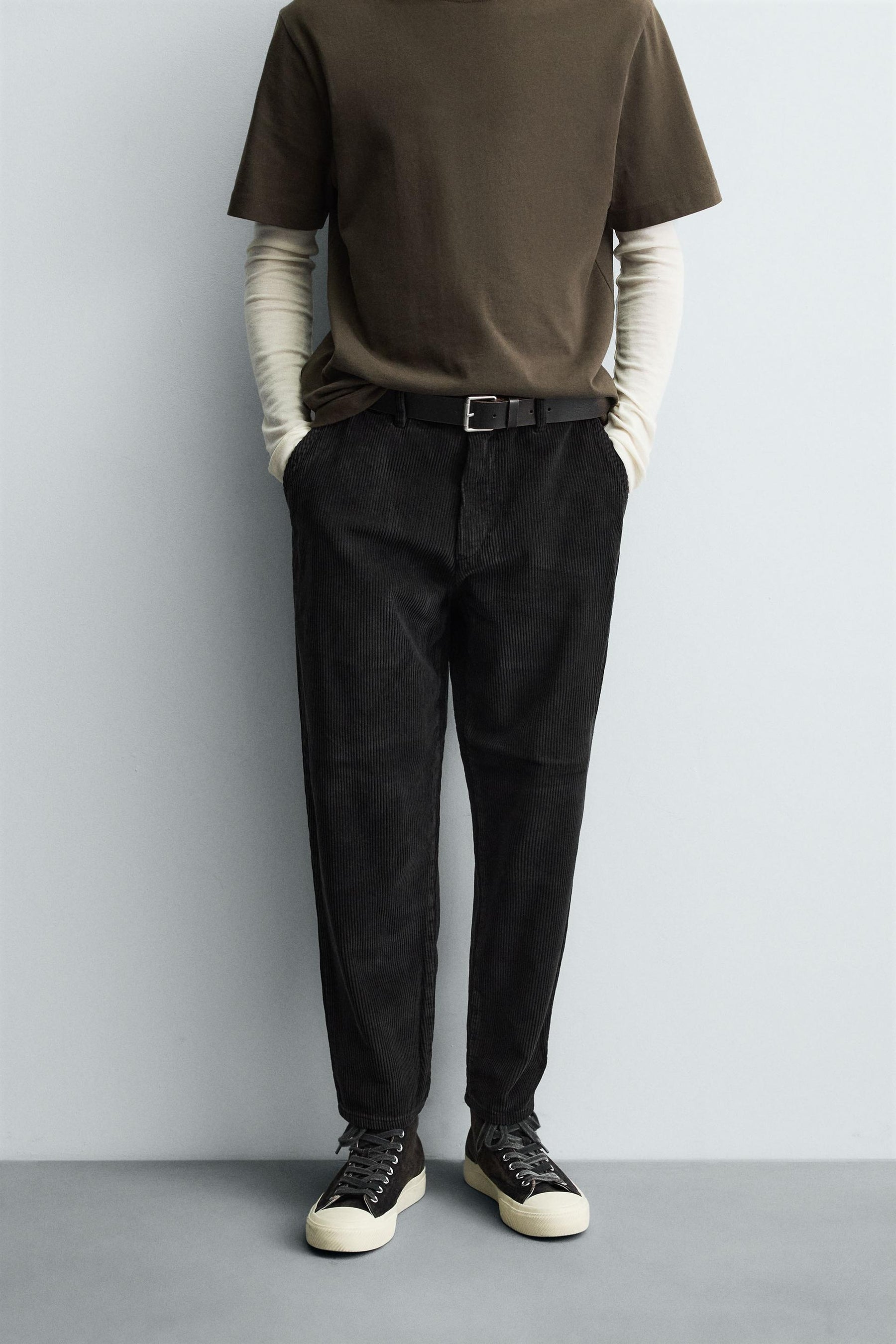 CARROT FIT CORDUROY TROUSERS - Image 2