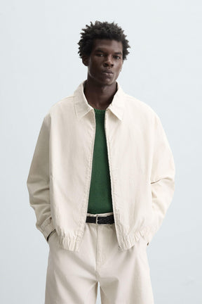 STRIPED TEXTURED JACKET - Image 2