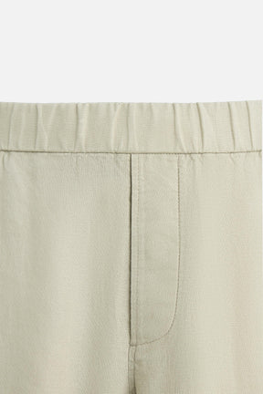 100% LINEN TROUSERS - Image 9