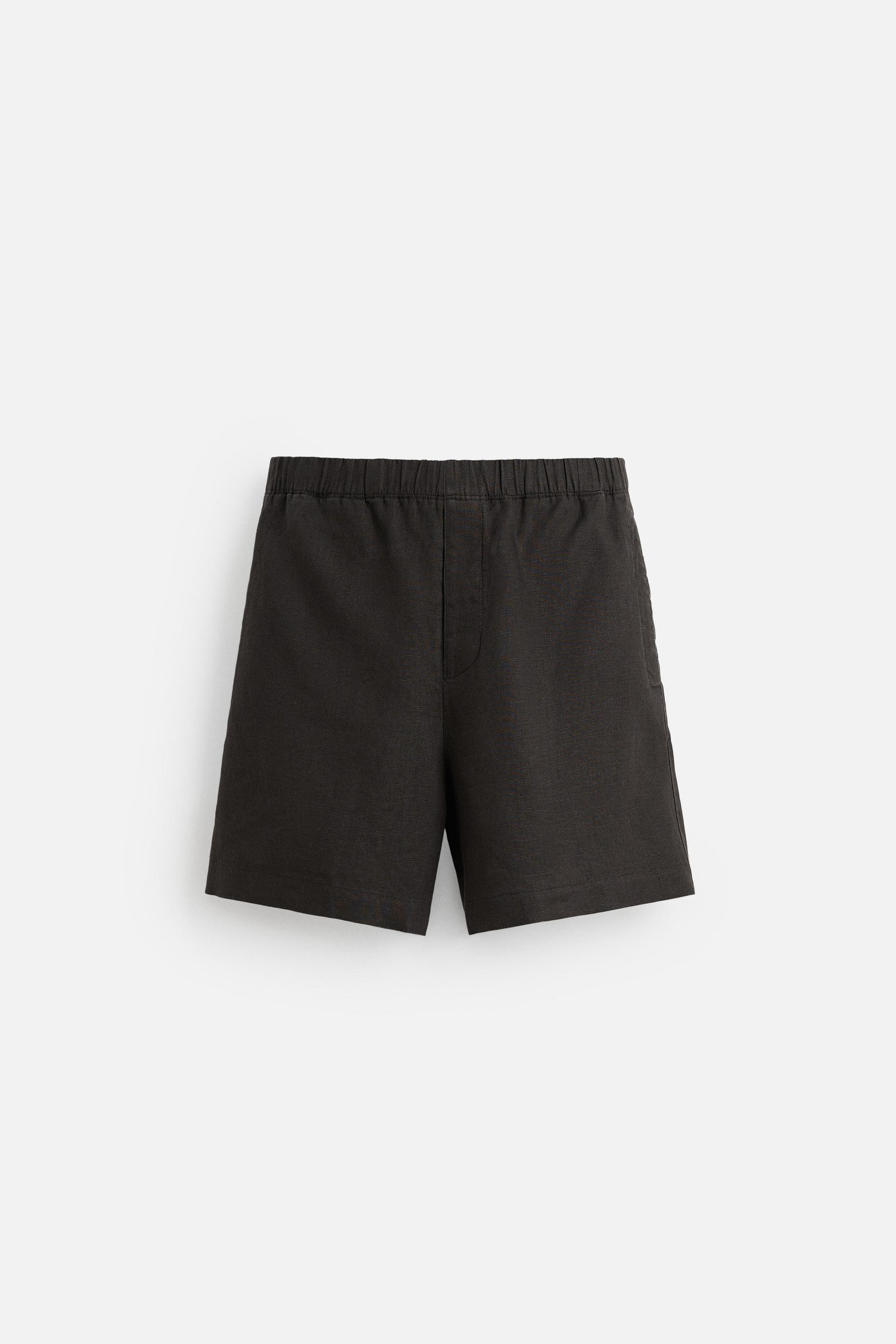 100% LINEN BERMUDA SHORTS - Image 7