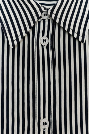 Striped Flowing Shirt