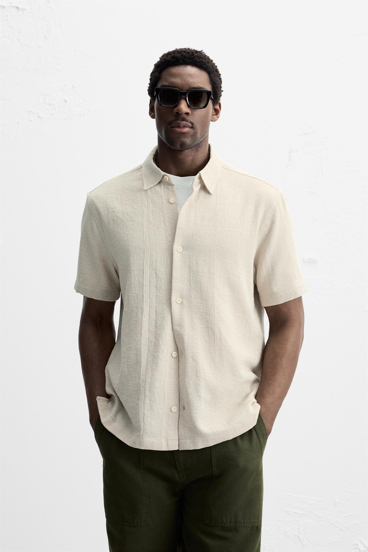 TEXTURED SHIRT - Image 2