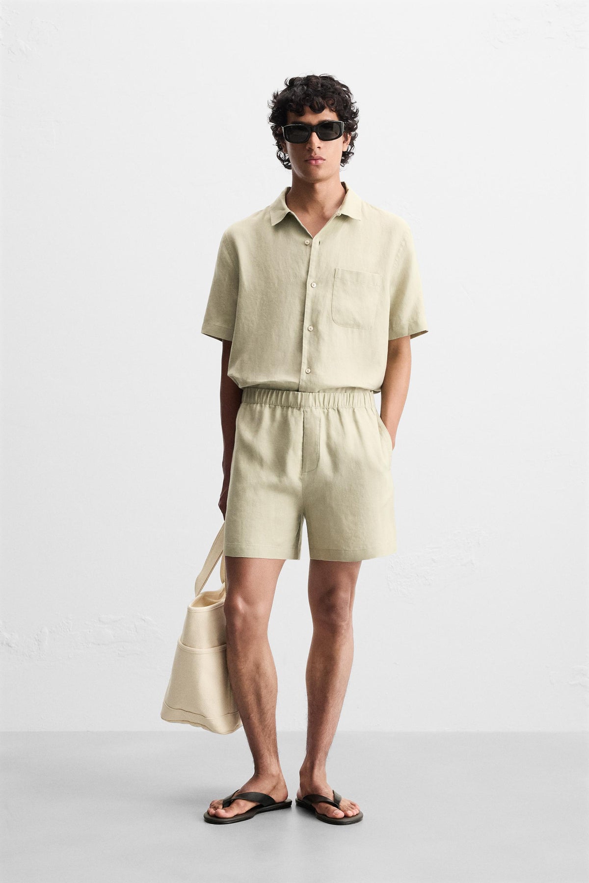 100% LINEN SHIRT - Image 1