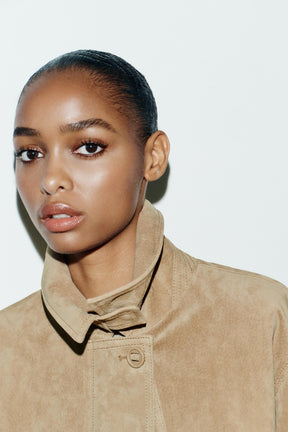 Suede Leather Jacket