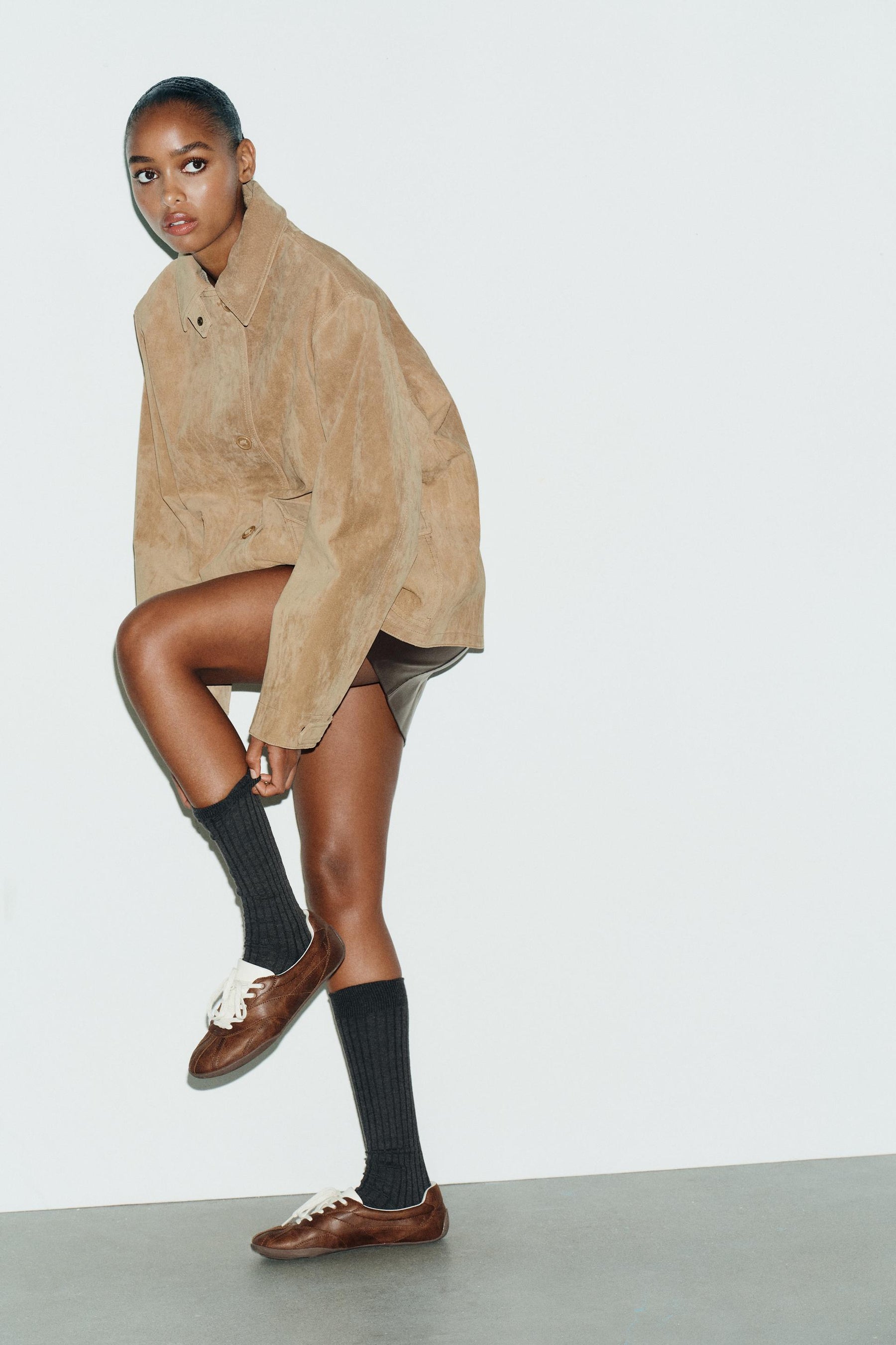 Suede Leather Jacket