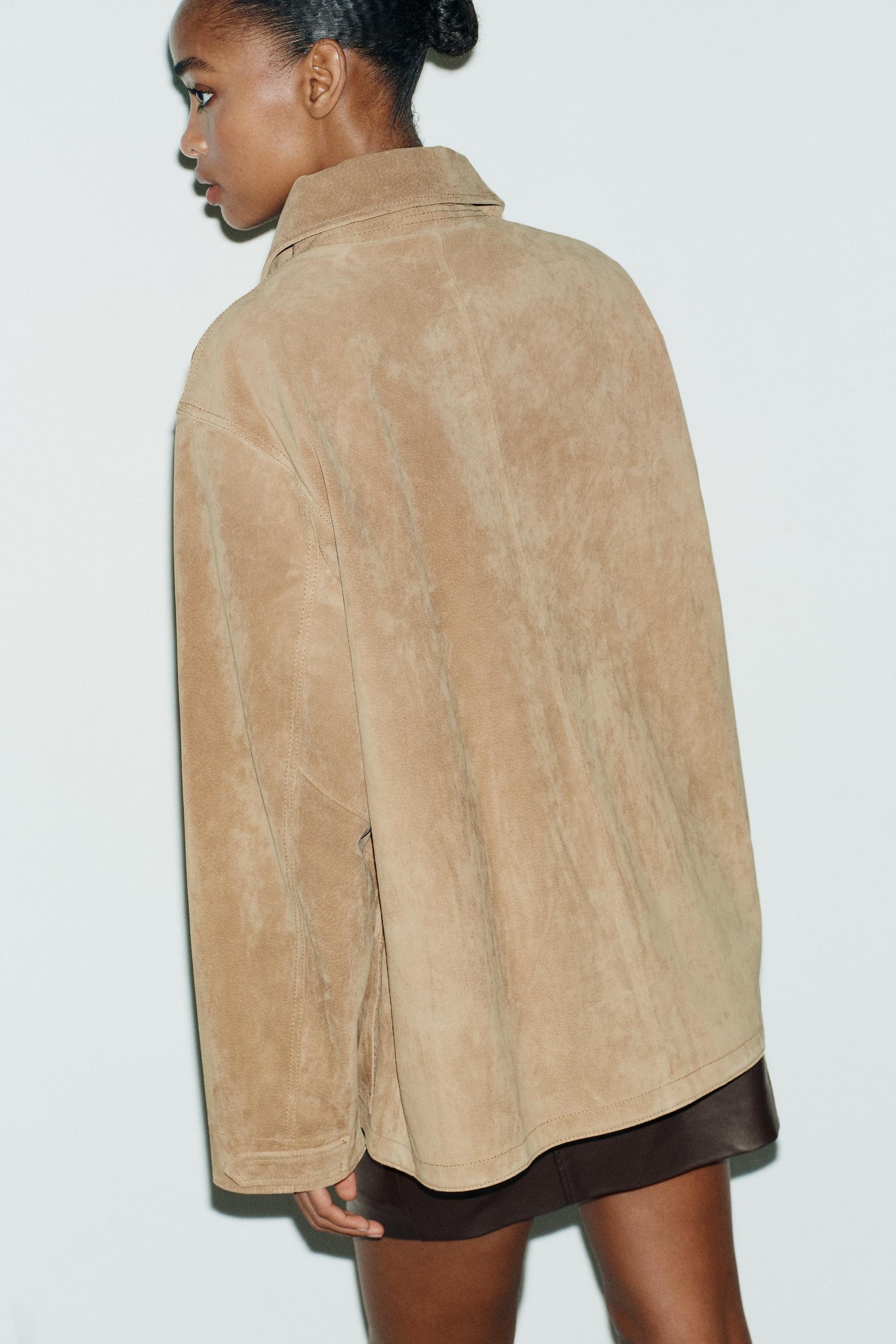 Suede Leather Jacket