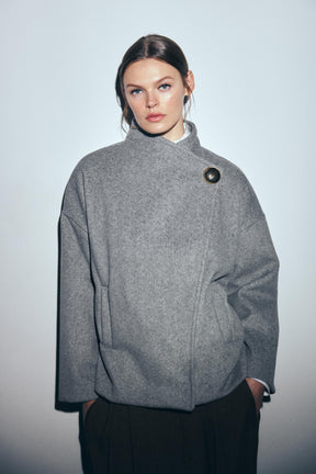 SOFT BUTTON COAT - Image 4