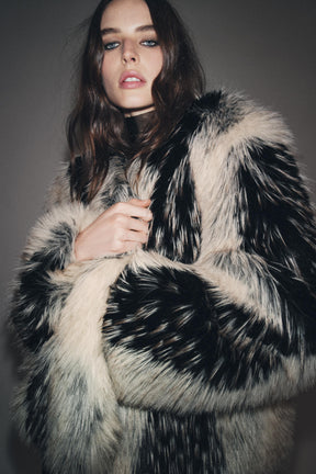 Faux Fur Coat