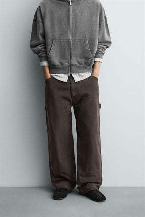 RELAXED FIT CARPENTER POCKET TROUSERS - Image 2