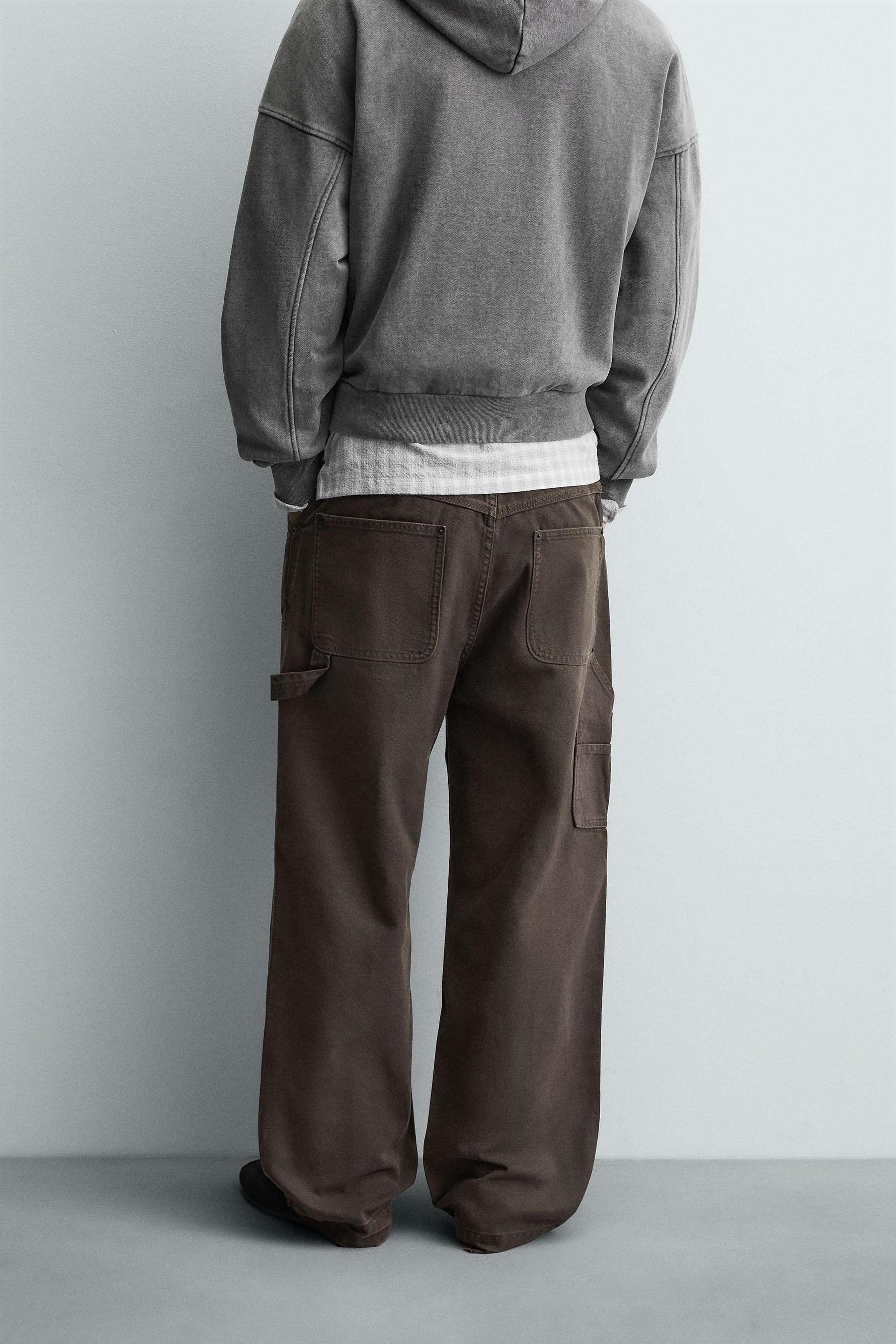RELAXED FIT CARPENTER POCKET TROUSERS - Image 3