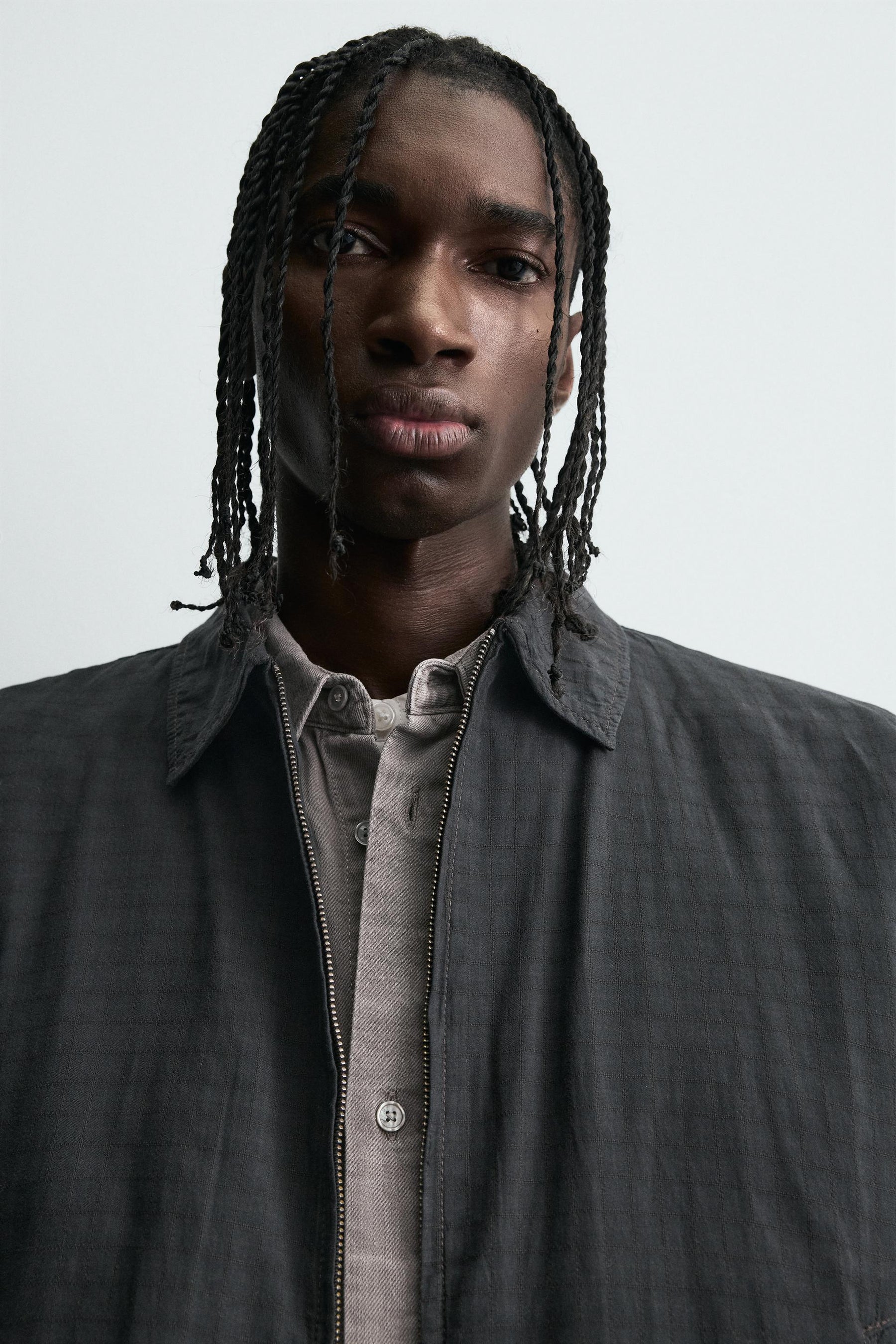 TEXTURED QUILTED JACKET - Image 5