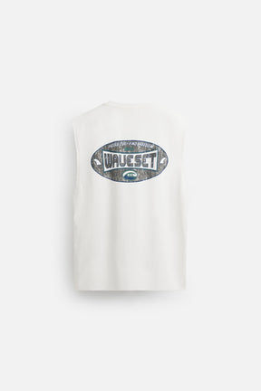 WASHED PRINTED TANK TOP - Image 7