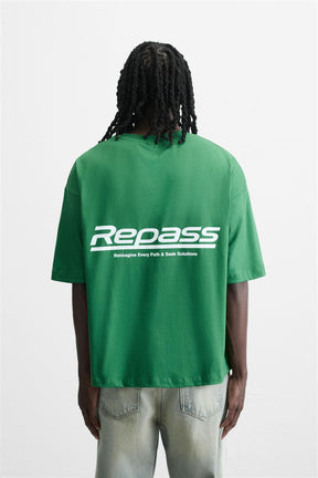 T-SHIRT WITH MESH STRIPE - Image 3