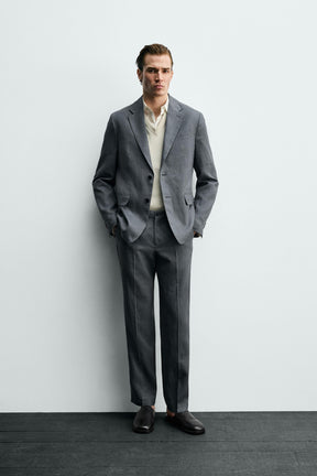 Linen Suit Jacket