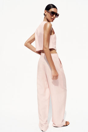 WIDE-LEG TAILORED TROUSERS