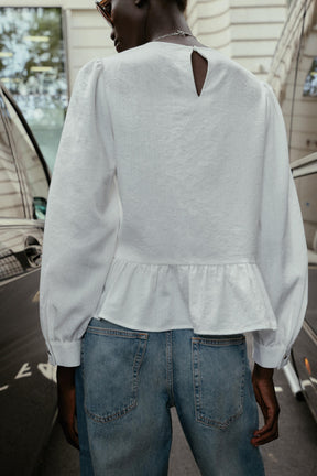 Peplum Blouse