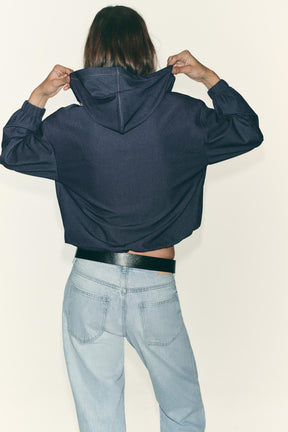 Hooded Bomber Jacket