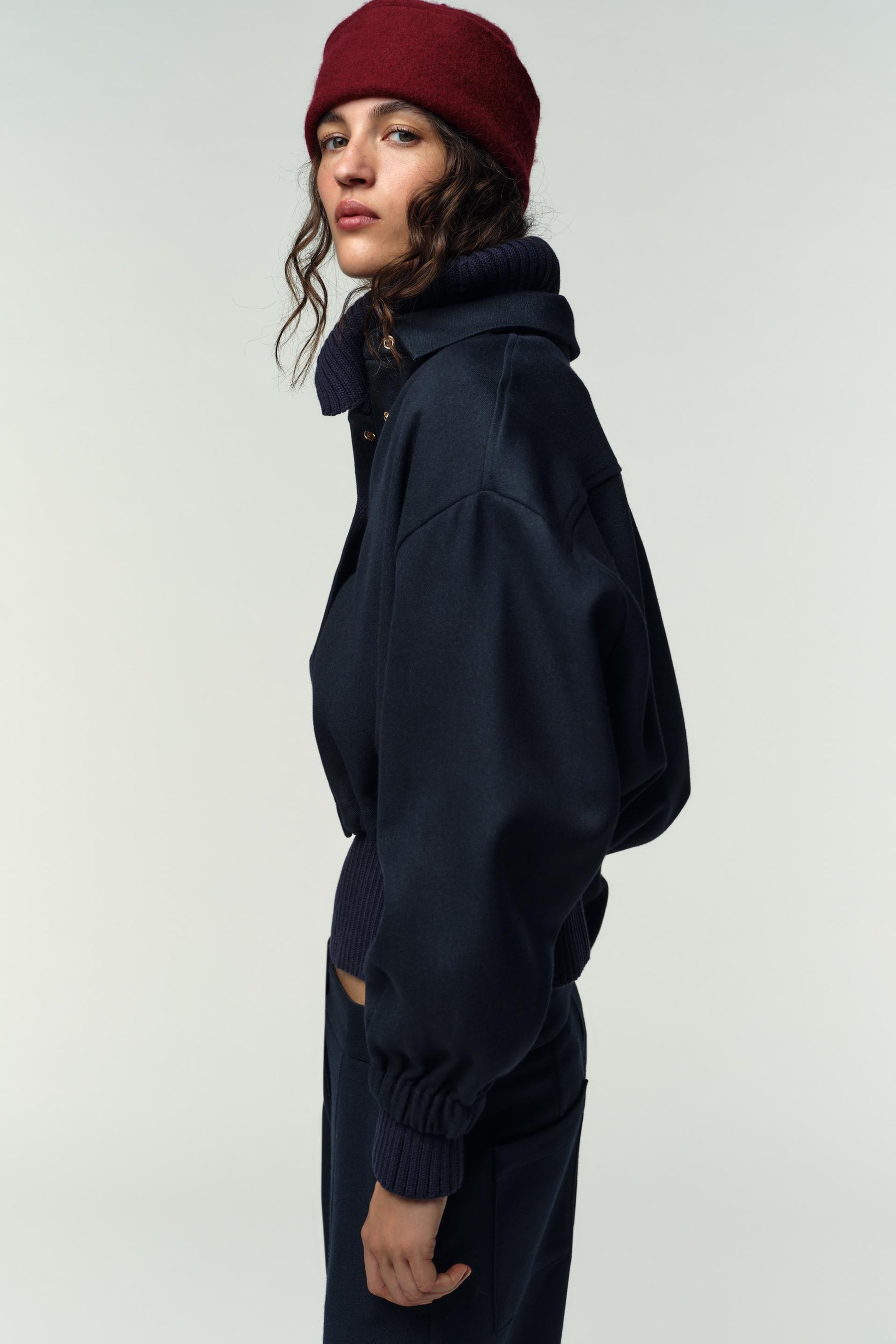 BALLOON BOMBER JACKET