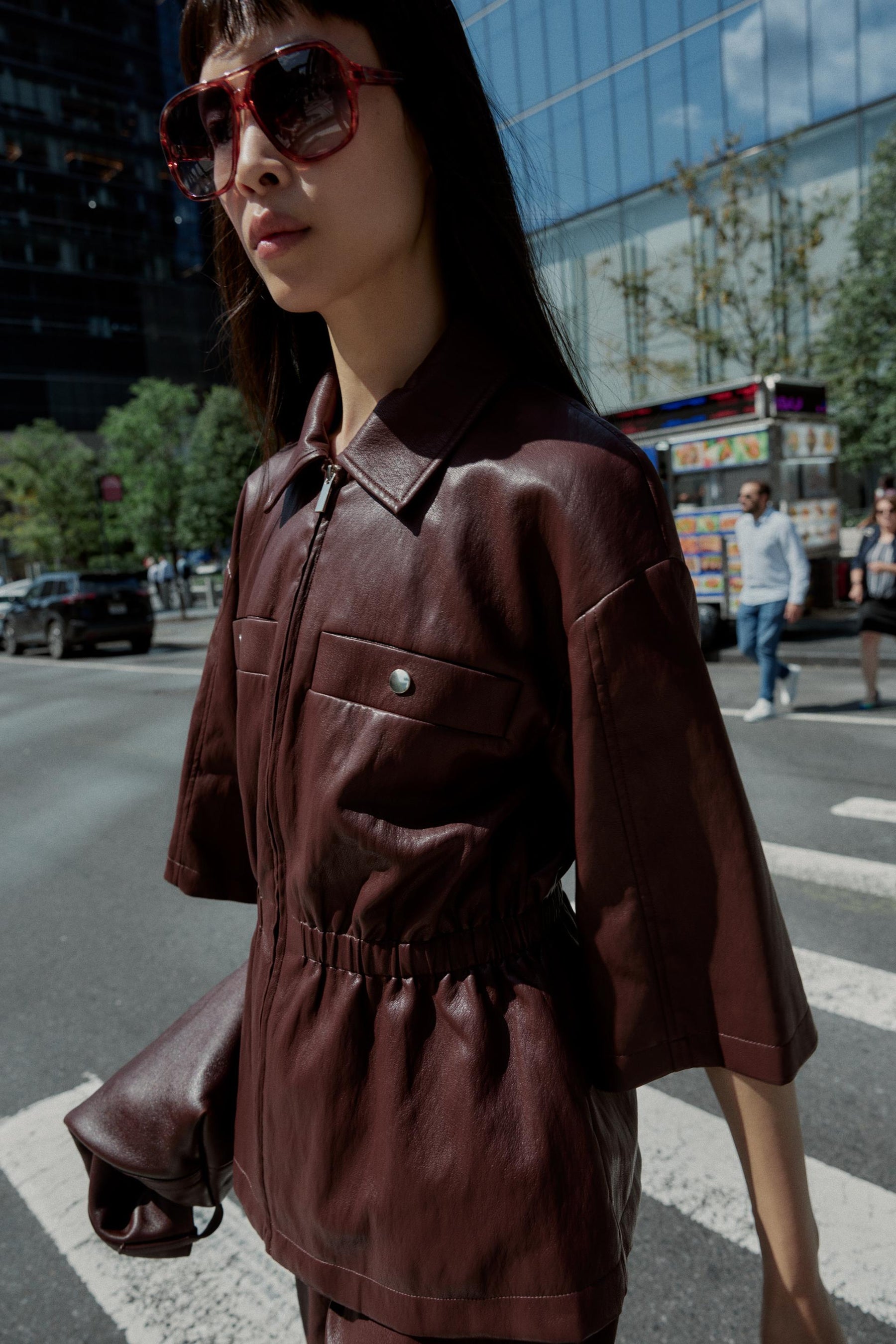 FAUX LEATHER JACKET - Image 5