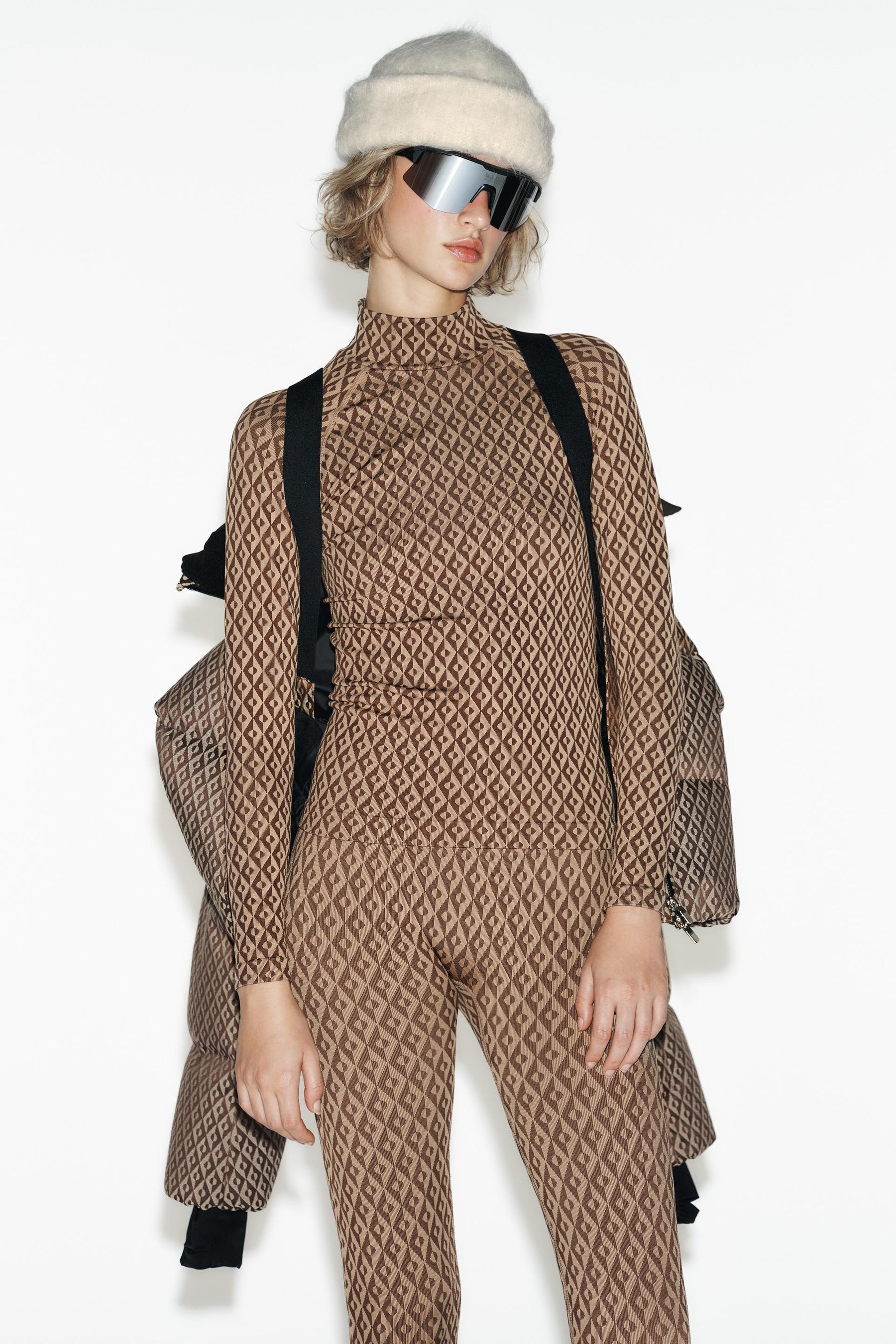 Thermal Seamless Jacquard T-Shirt