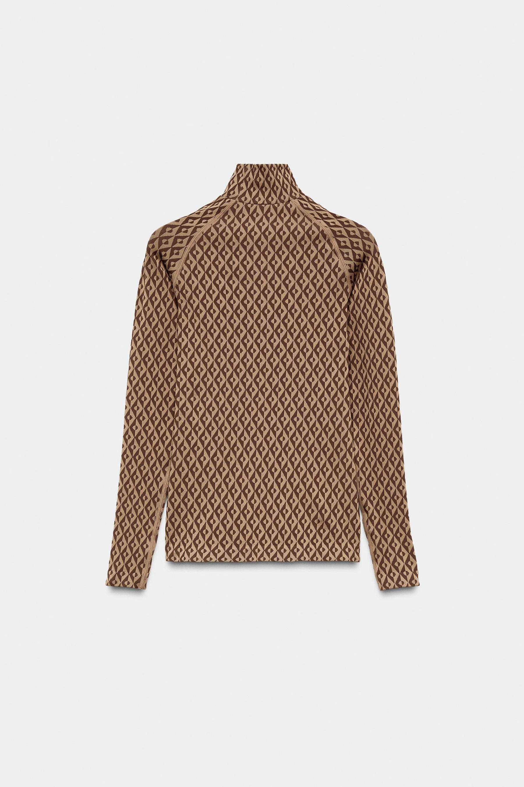 Thermal Seamless Jacquard T-Shirt