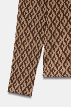 Thermal Seamless Jacquard T-Shirt