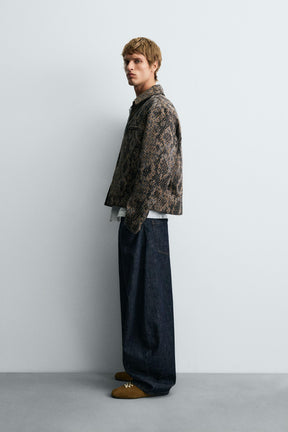 JACQUARD TEXTURED JACKET - Image 4