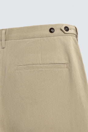 STRAIGHT-LEG CHINO TROUSERS - Image 10