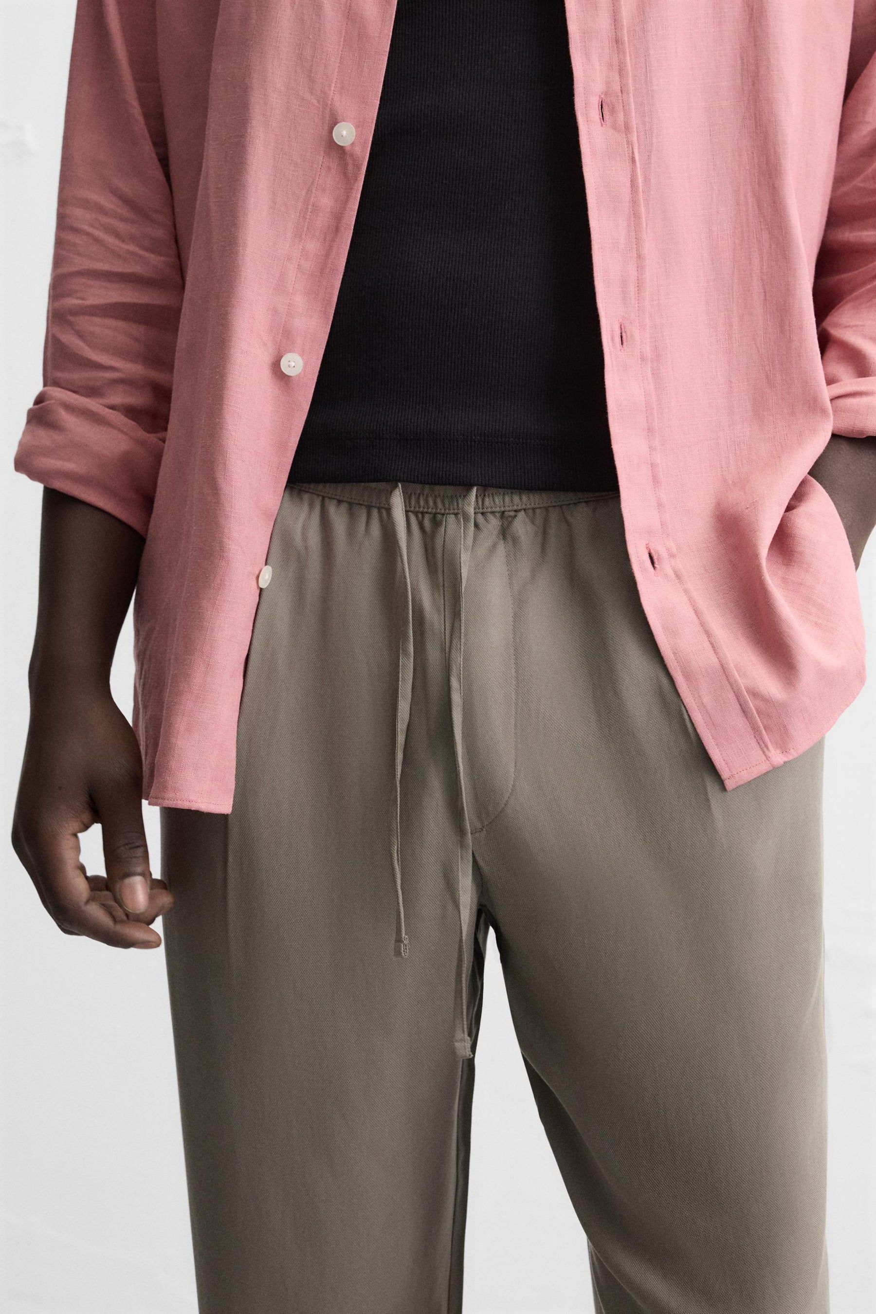 RELAXED FIT FLOWING TROUSERS - Image 5