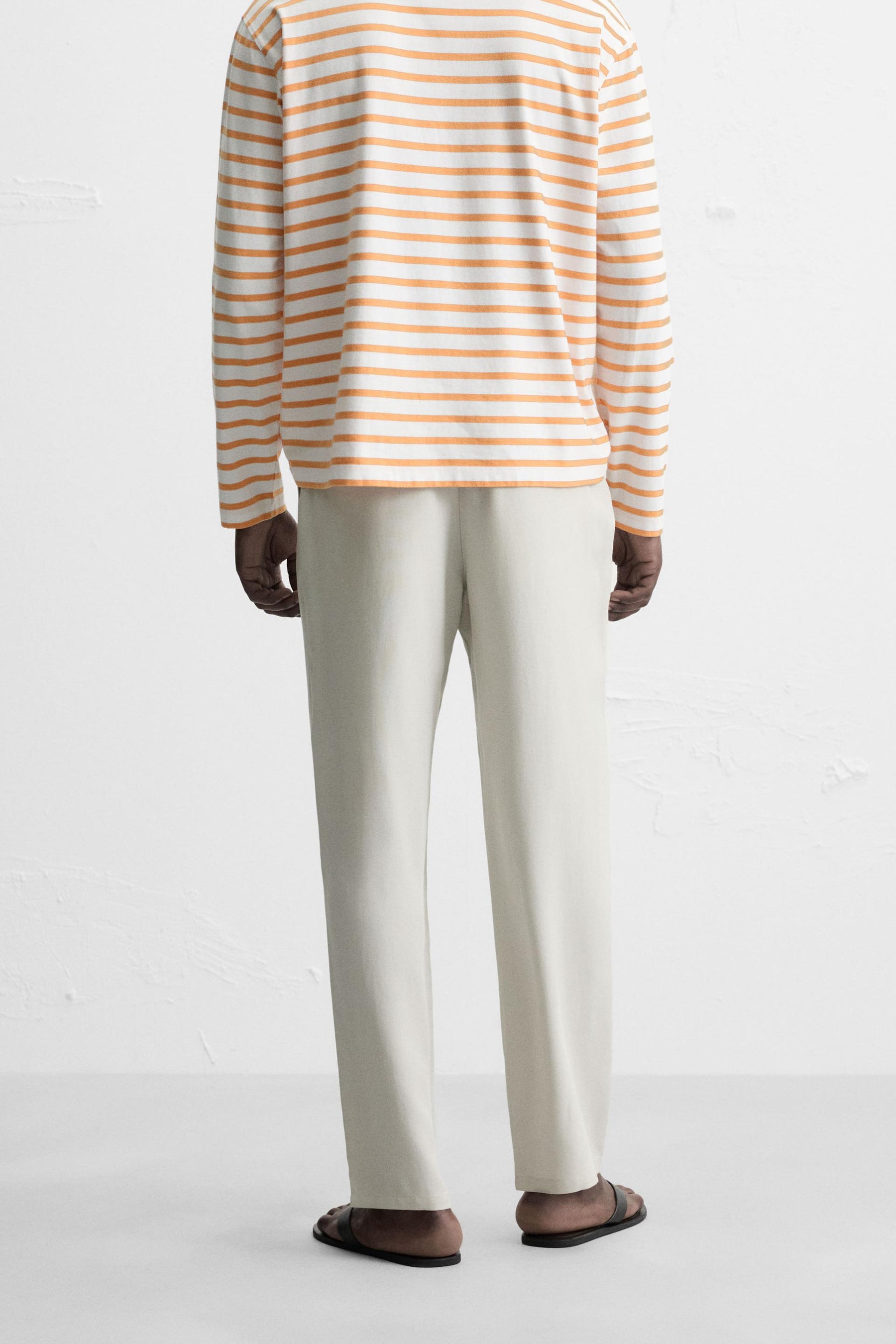 RELAXED FIT FLOWING TROUSERS - Image 3