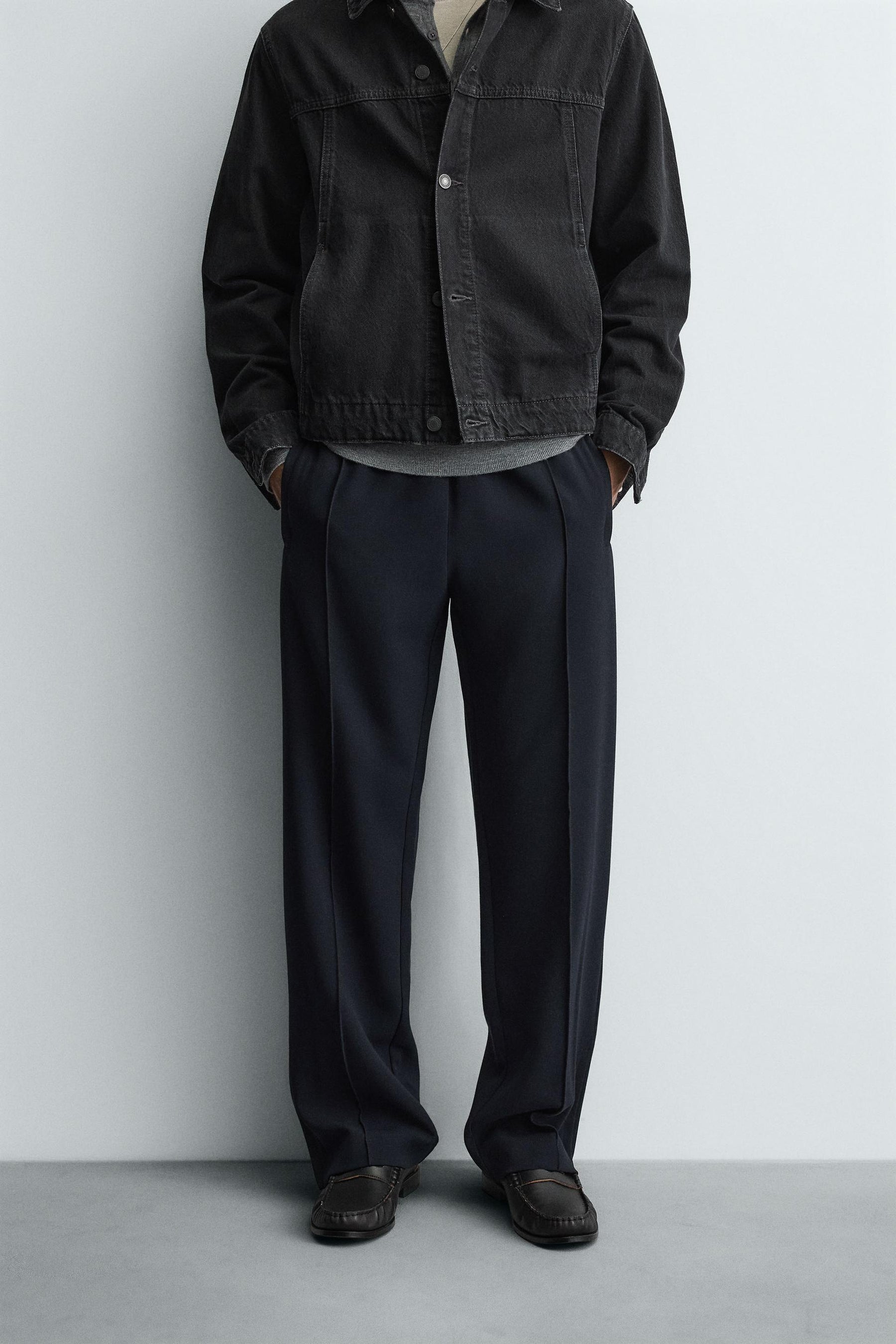 FLOWING TROUSERS WITH ZIPS - Image 2